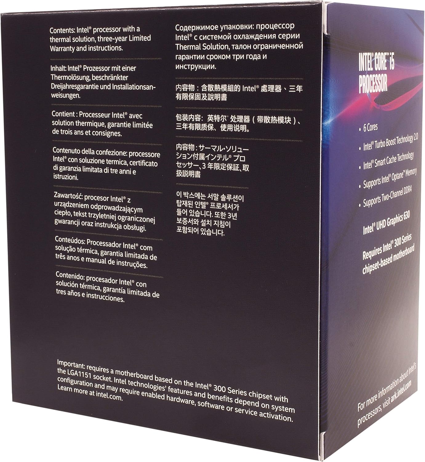 Intel SR3XE i5-8500 6-Core Processor