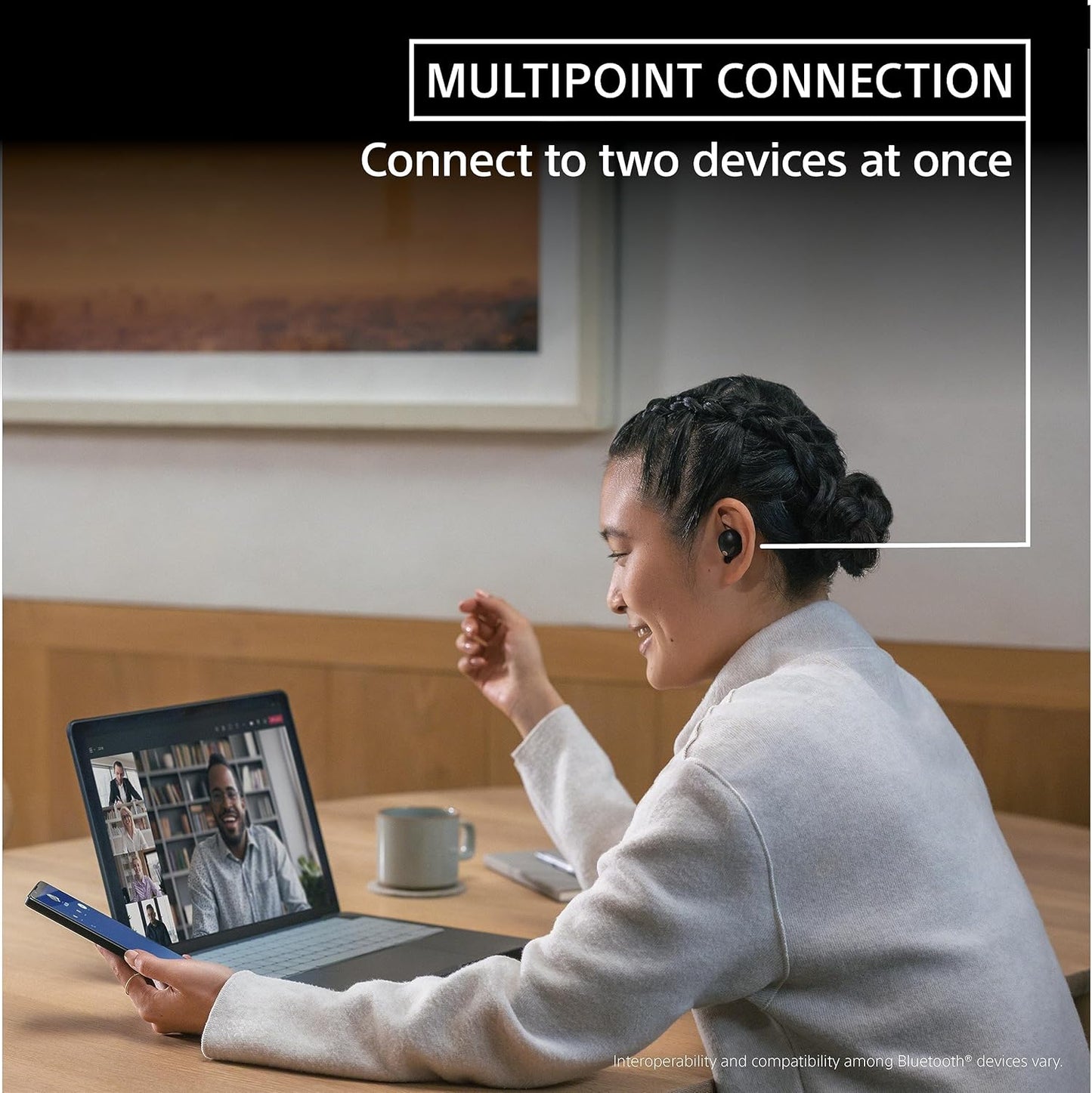 Sony WF1000XM5/B Noise Cancelling Wireless Earbuds