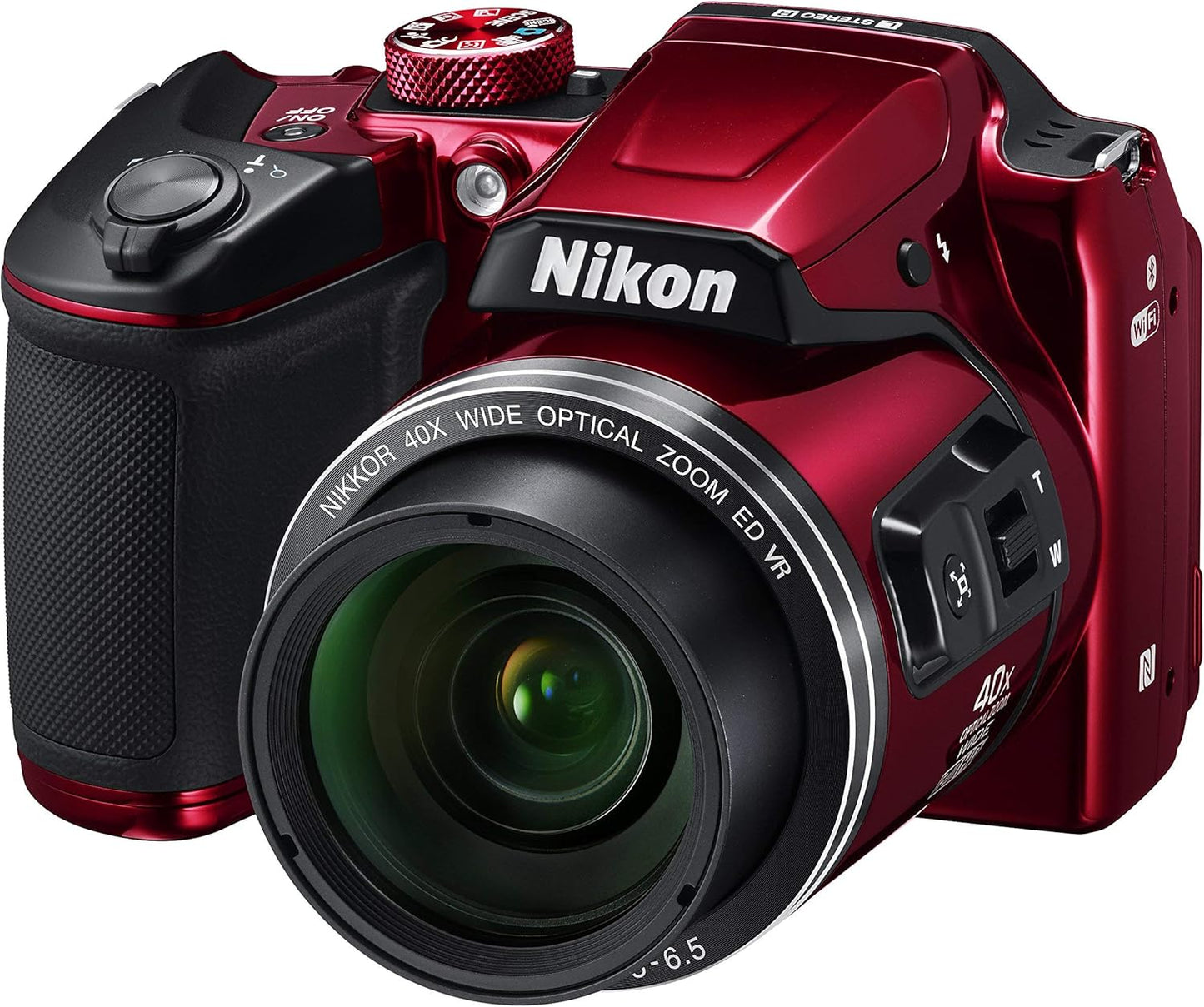 Nikon CRTNKCPB500RRB COOLPIX B500 16MP 40x Zoom (Renewed)