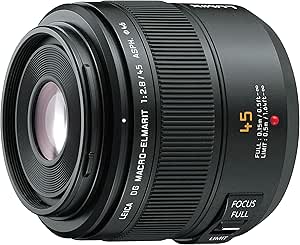 Panasonic H-ES045 Leica 45mm Macro Lens — main product image