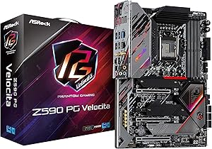ASRock Z590 PG VELOCITA Intel LGA 1200 Motherboard — main product image