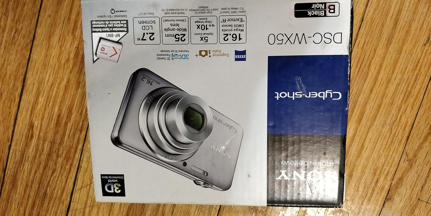 Sony DSCWX50/B Cyber-shot 16.2 MP Digital Camera