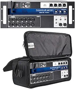 Soundcraft UI16+RRB40 Digital Mixer with WiFi and Rack Case