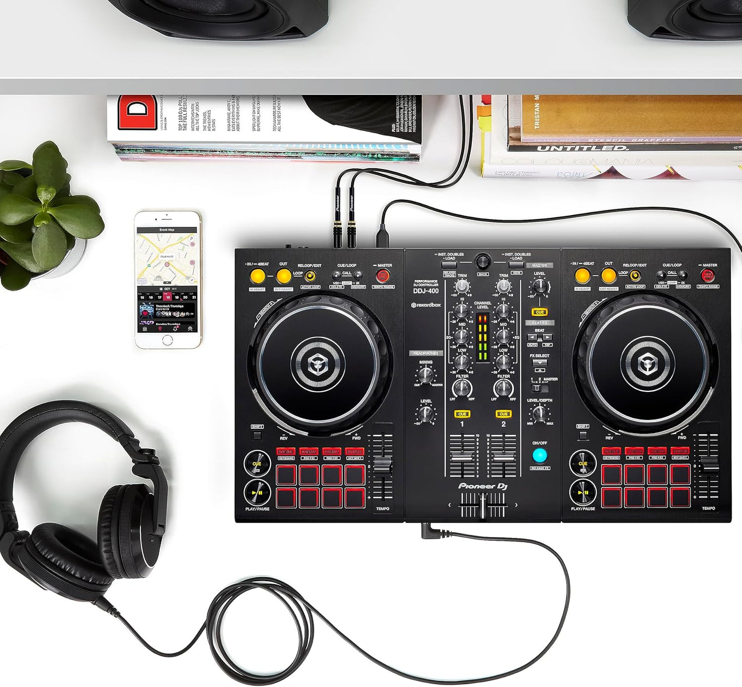 Pioneer DJ DDJ-400 Rekordbox 2-Deck DJ Controller