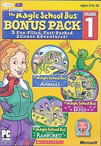 Microsoft 838-00025 Magic School Bus Animals Bugs Rainforest