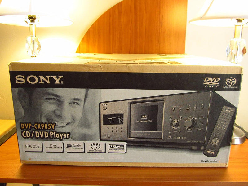 Sony DVPCX985V 400-Disc DVD / SACD Player — main product image