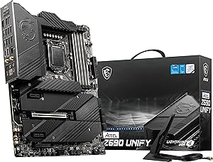 MSI MEG Z590 UNIFY Gaming Motherboard - ATX