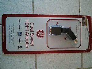 GE HDMI 180° Swivel Adapter - Black