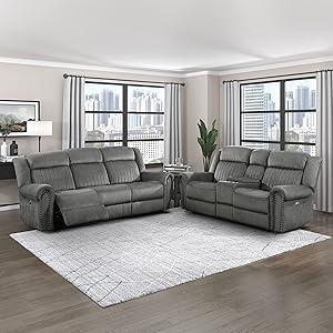 Lexicon Dakota 2-Piece Power Reclining Living Room Set
