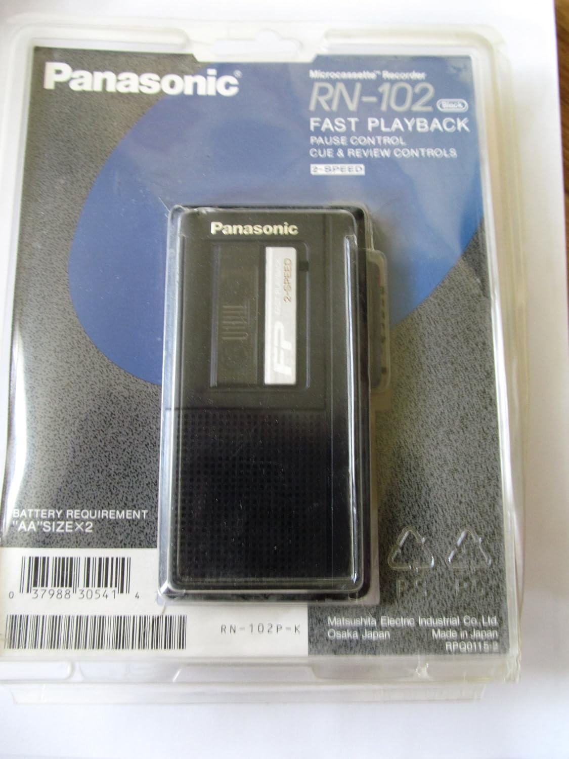 Panasonic RN-102 Microcassette Voice Recorder