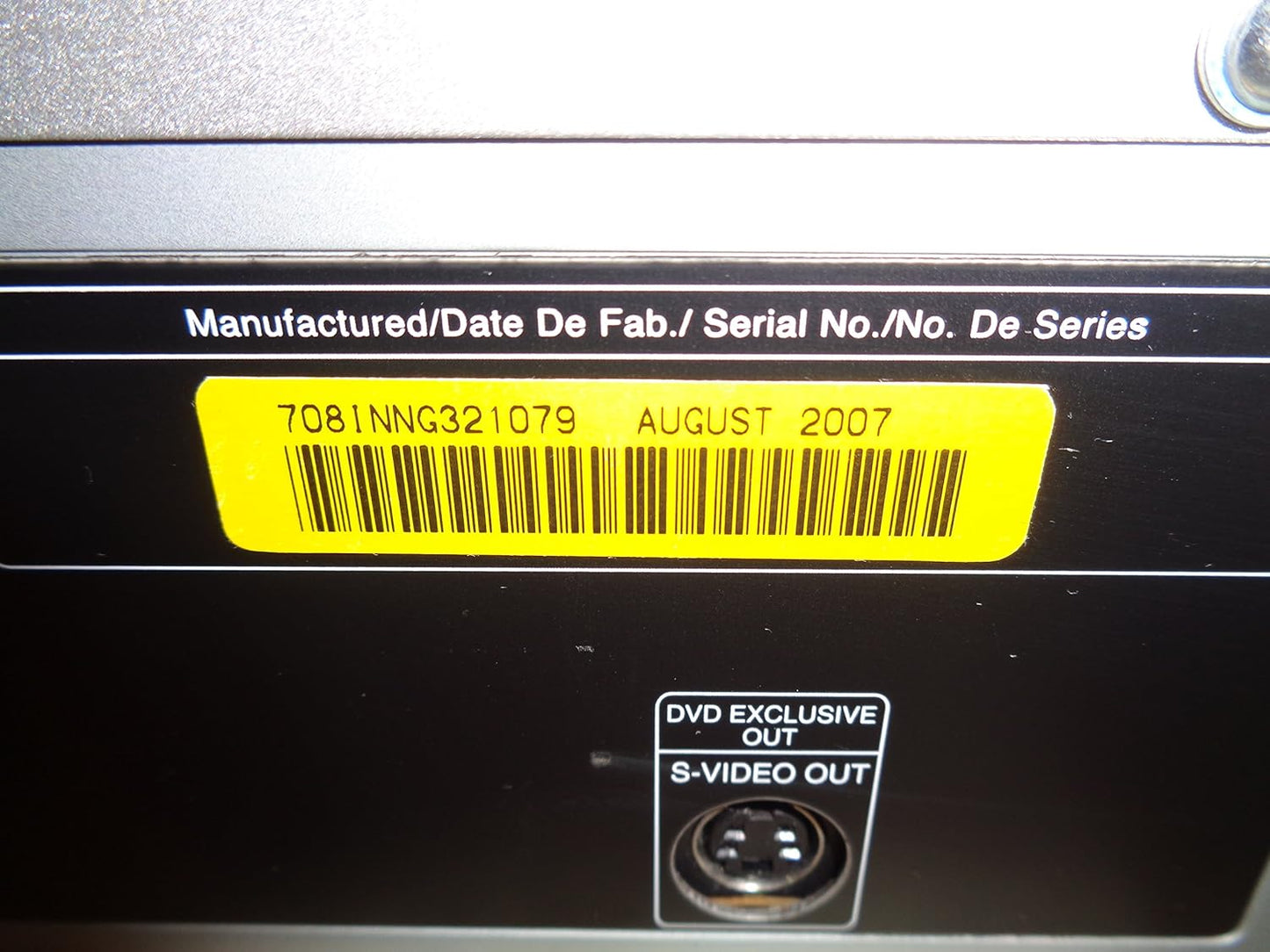 LG XBV713 DVD VCR Combo Player - Zenith