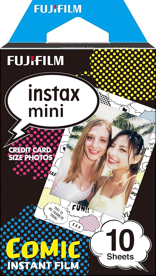 Fujifilm Instax Mini Comic Film 10 Exposures Instant Photo Paper — main product image