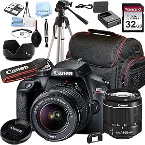 Canon EOS Rebel T100 18-55mm Lens Bundle