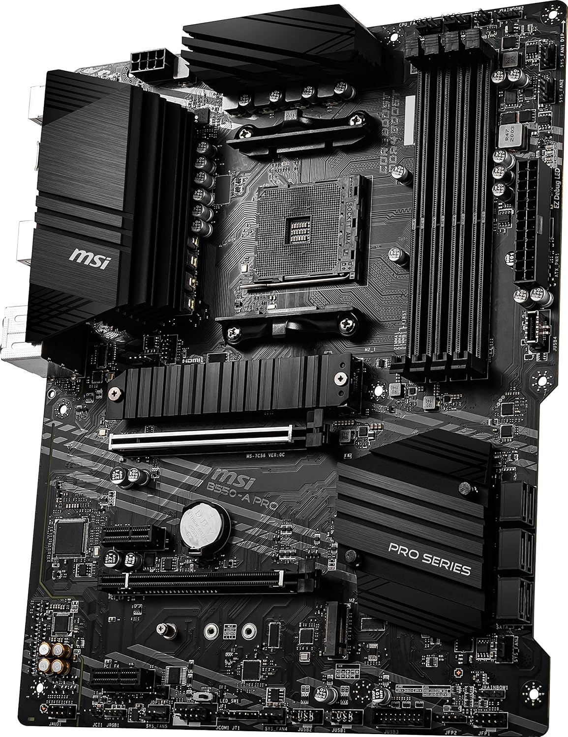 MSI B550-A PRO Gaming Motherboard AM4 PCIe 4.0 Renewed
