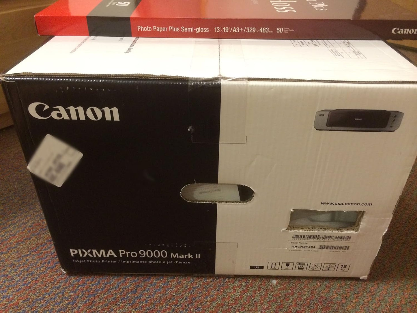 Canon 3295B002 PIXMA Pro9000 Mark II: Inkjet Photo Printer