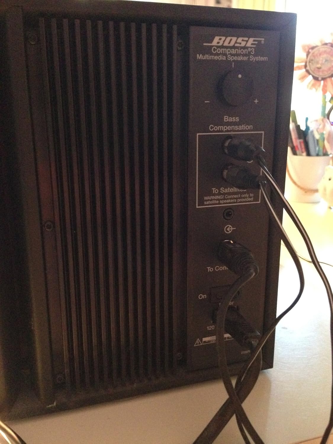 Bose 275289 Companion 3 Graphite/Silver Multimedia Speakers