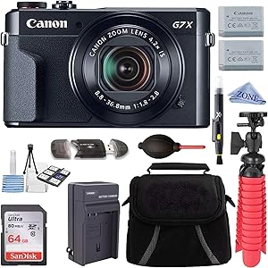 Canon G7xmark II PowerShot Digital Camera Creator Kit