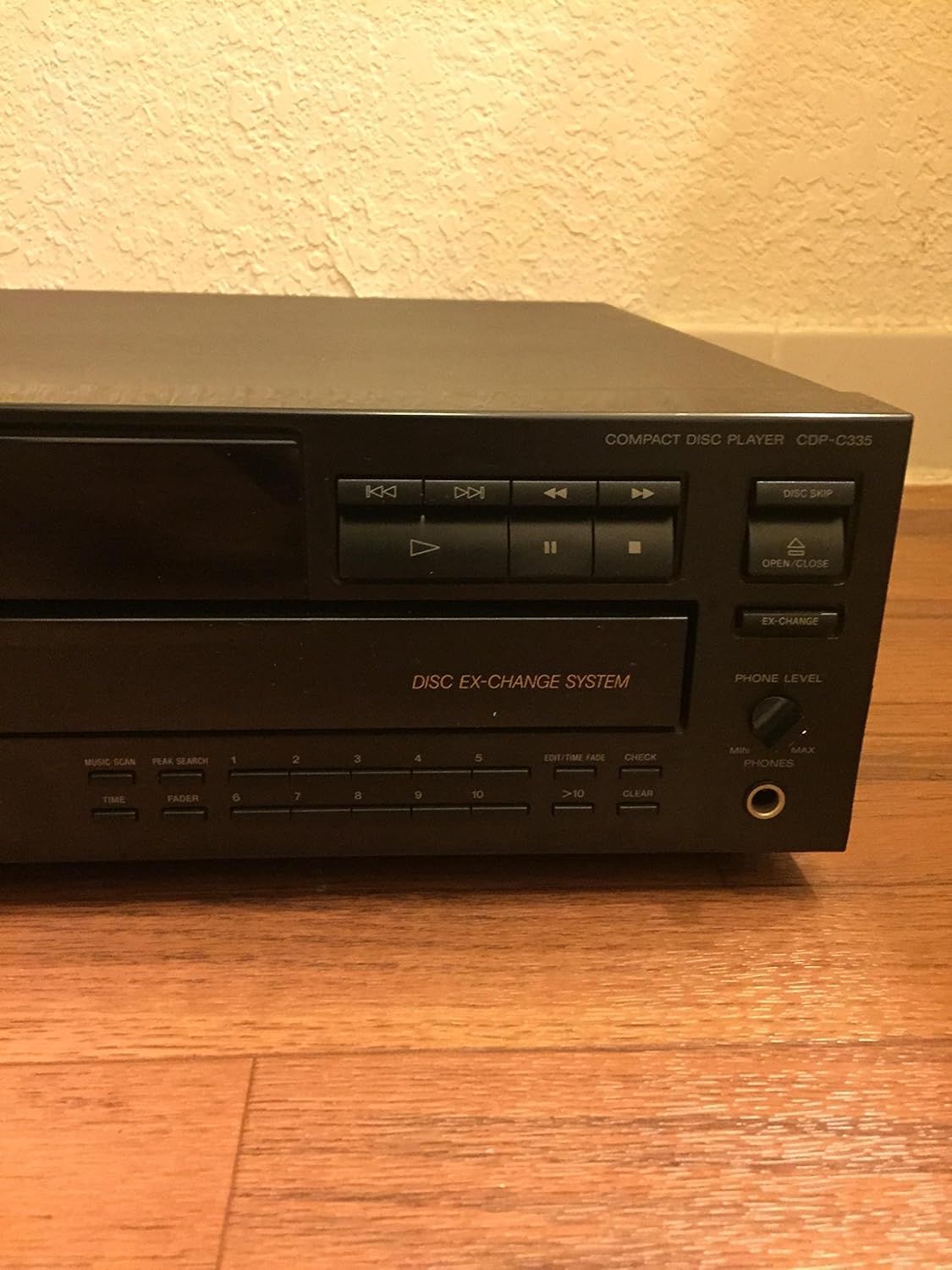 Sony CDP-C335 5-Disc CD Changer Player