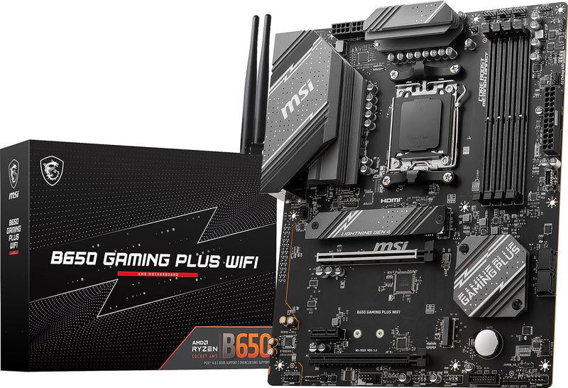 MSI B650 GAMING PLUS WIFI AMD AM5 Motherboard - DDR5, PCIe 4.0 — main product image
