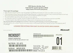 Microsoft Windows 7 Pro SP1 64-bit 30-Pack License