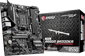 MSI MAG B550M Bazooka Gaming Motherboard AMD AM4 Micro-ATX