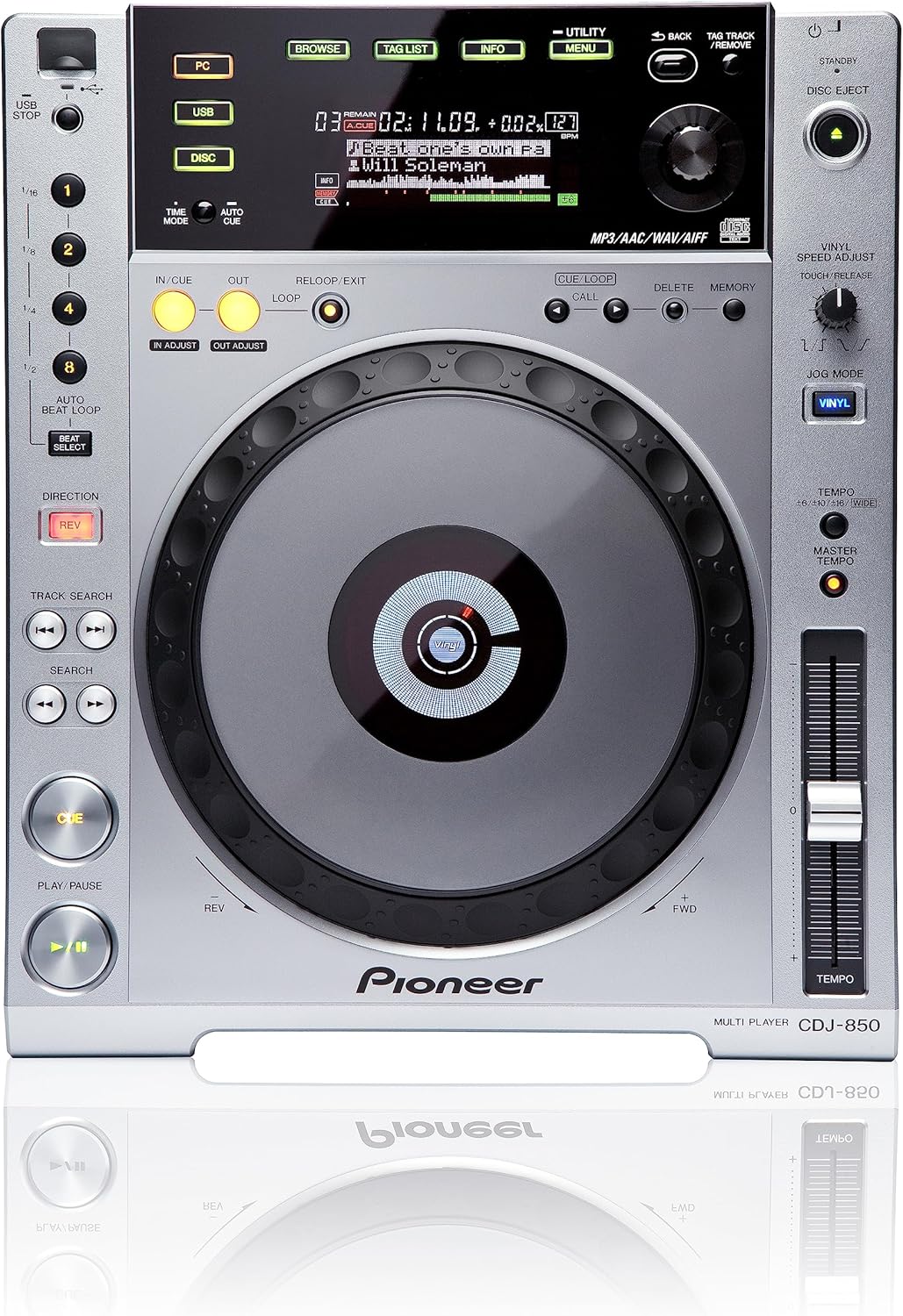 Pioneer DJ CDJ-850 Professional Multi-Format Media Player