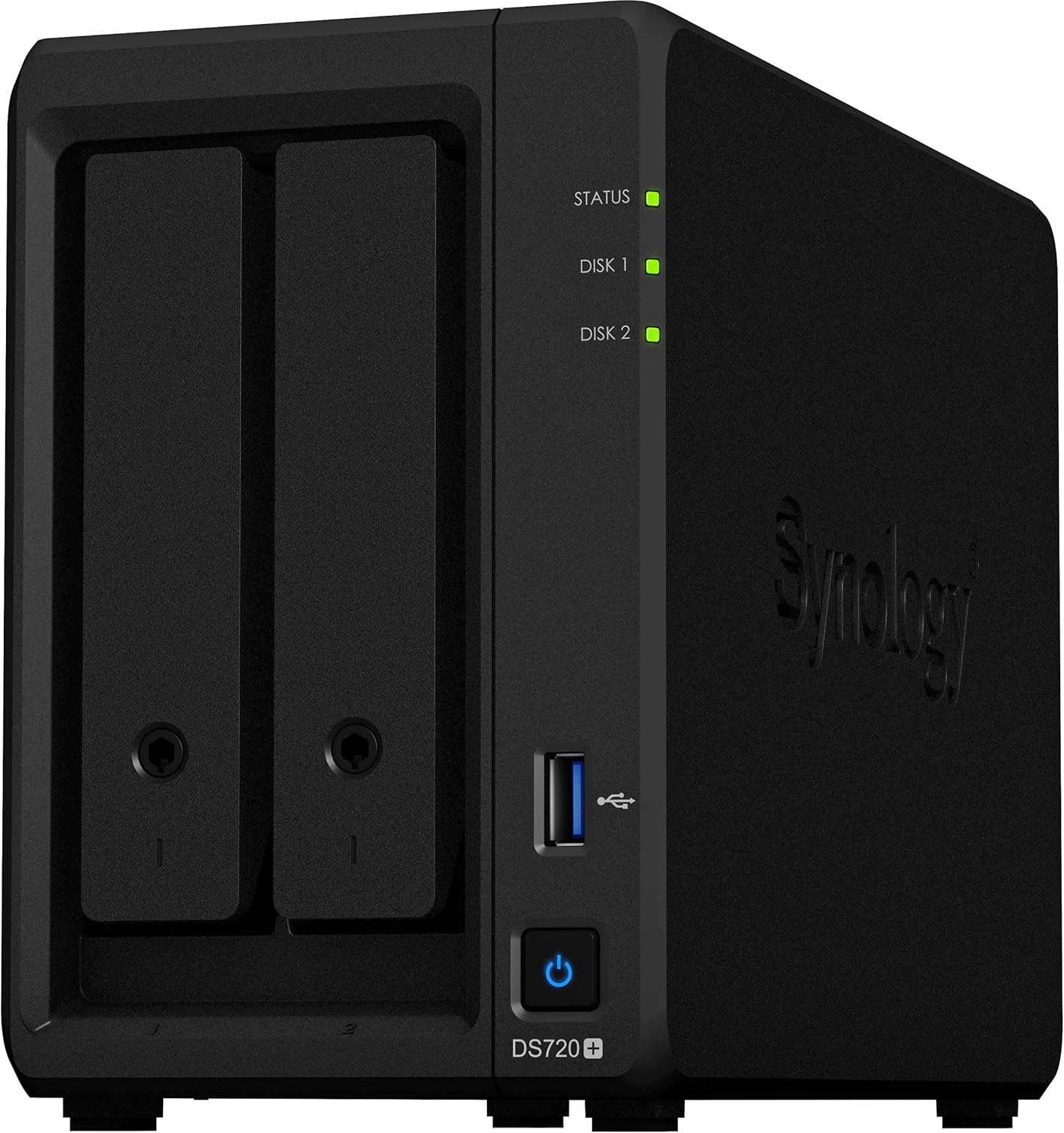 Synology ASIHLAMZ310 DS720+ NAS Server, Celeron, 6GB RAM, 4TB SSD