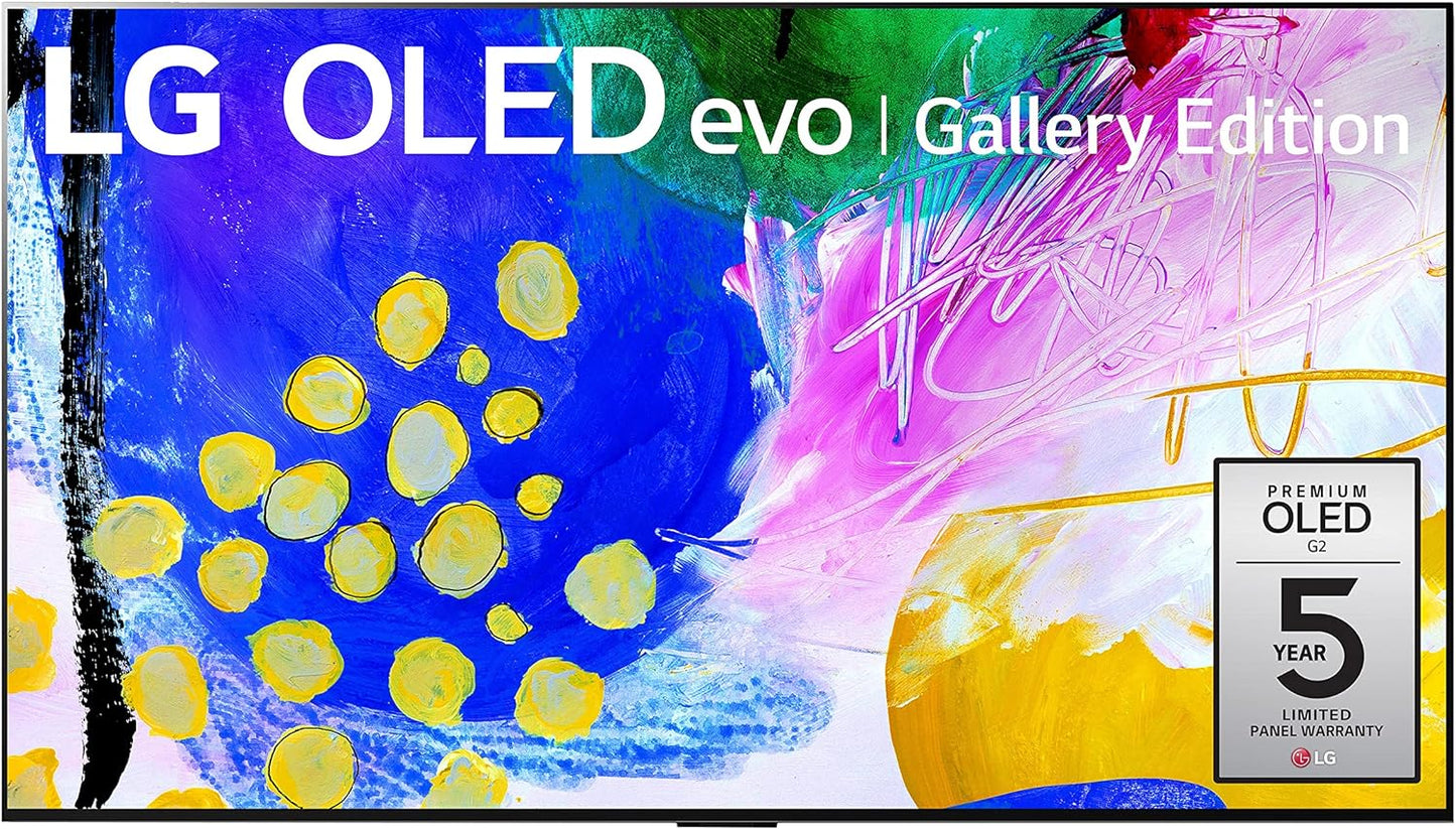 LG OLED77G2PUA 77-Inch 4K OLED evo Smart TV (Renewed)