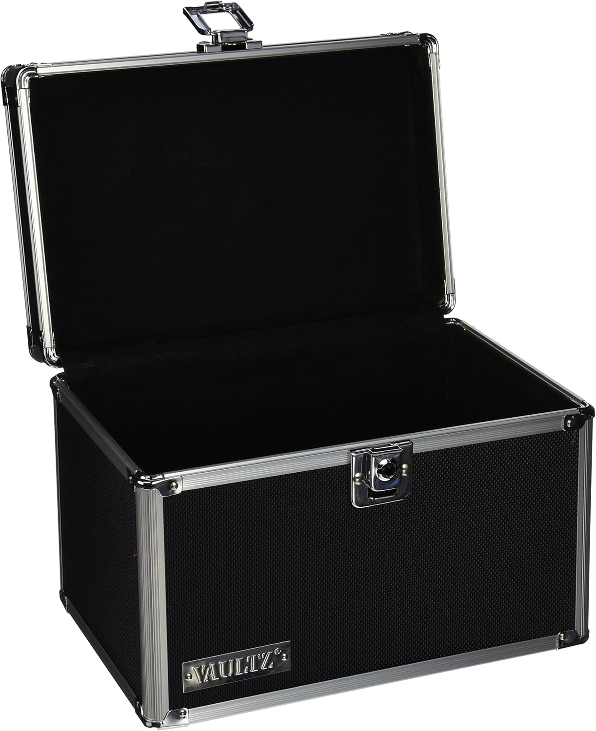 Vaultz VZ01280 Lockable Index Card Holder, 5x8 Organizer Box