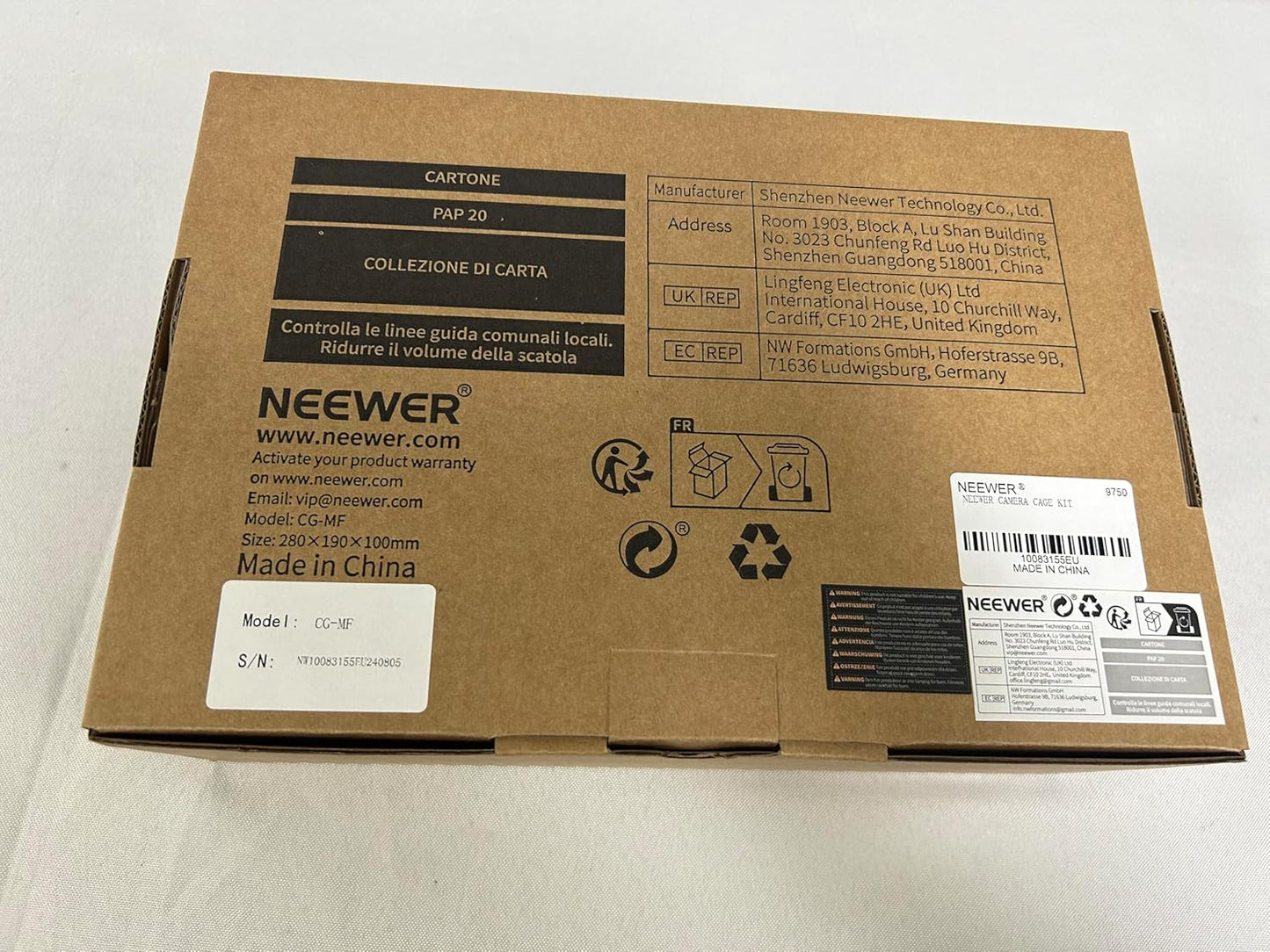 Neewer 10083155 Camera Video Cage - Movie Making Kit - DSLR