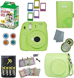 Fujifilm Instax Mini 9 Instant Camera Bundle Film