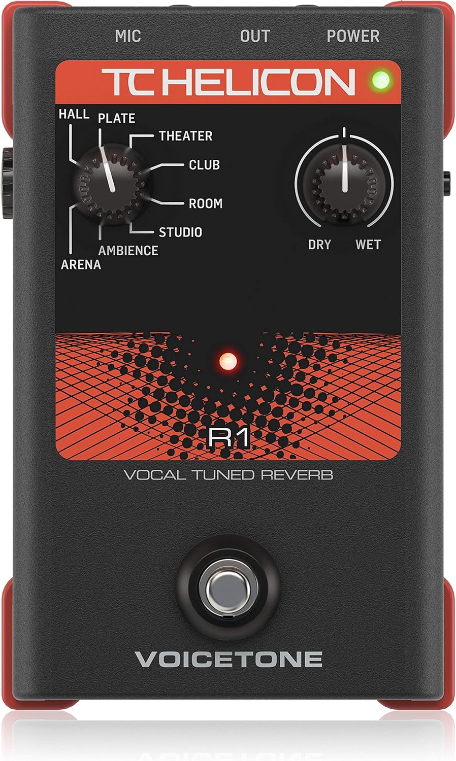 TC Electronic VOICETONER1 Vocal Effects Pedal Reverb