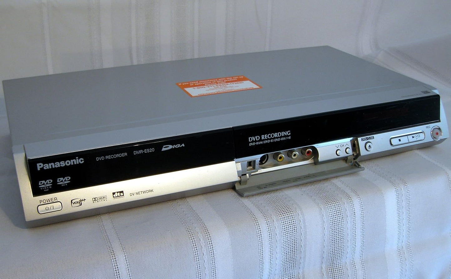 Panasonic DMR-ES20S Silver DVD Recorder