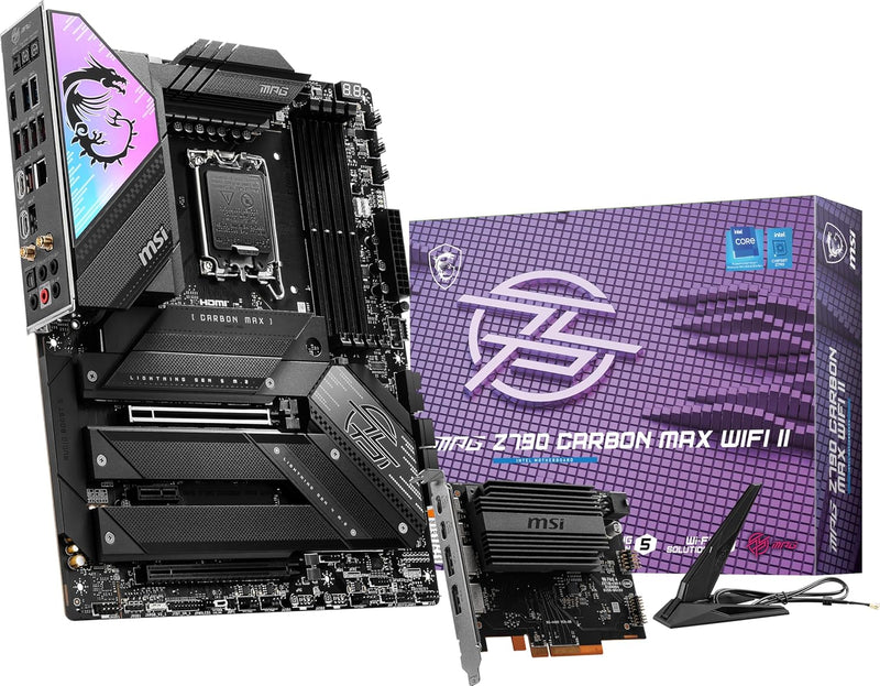 MSI MPG Z790 CARBON MAX WIFI II Gaming Motherboard — main product image