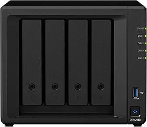 Synology ASIHLAMZ320 DS920+ NAS 8GB 4TB SSD — main product image
