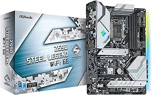 ASRock Z590 STEEL LEGEND WIFI 6E LGA1200 Motherboard — main product image