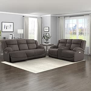 Lexicon 194840178682 Landwood Power Reclining Living Room Set