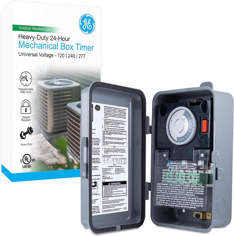 GE 46536 24-Hour Mechanical Pool Timer — main product image