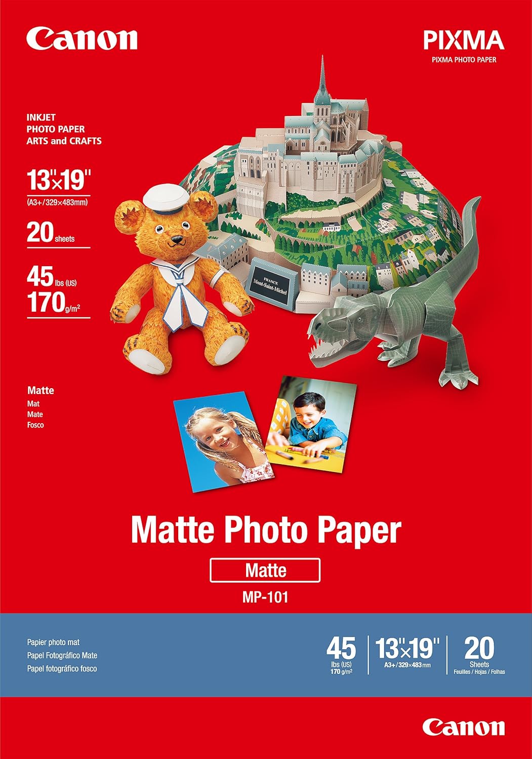 Canon 7981A011 Matte Photo Paper 13x19, 20 Sheets