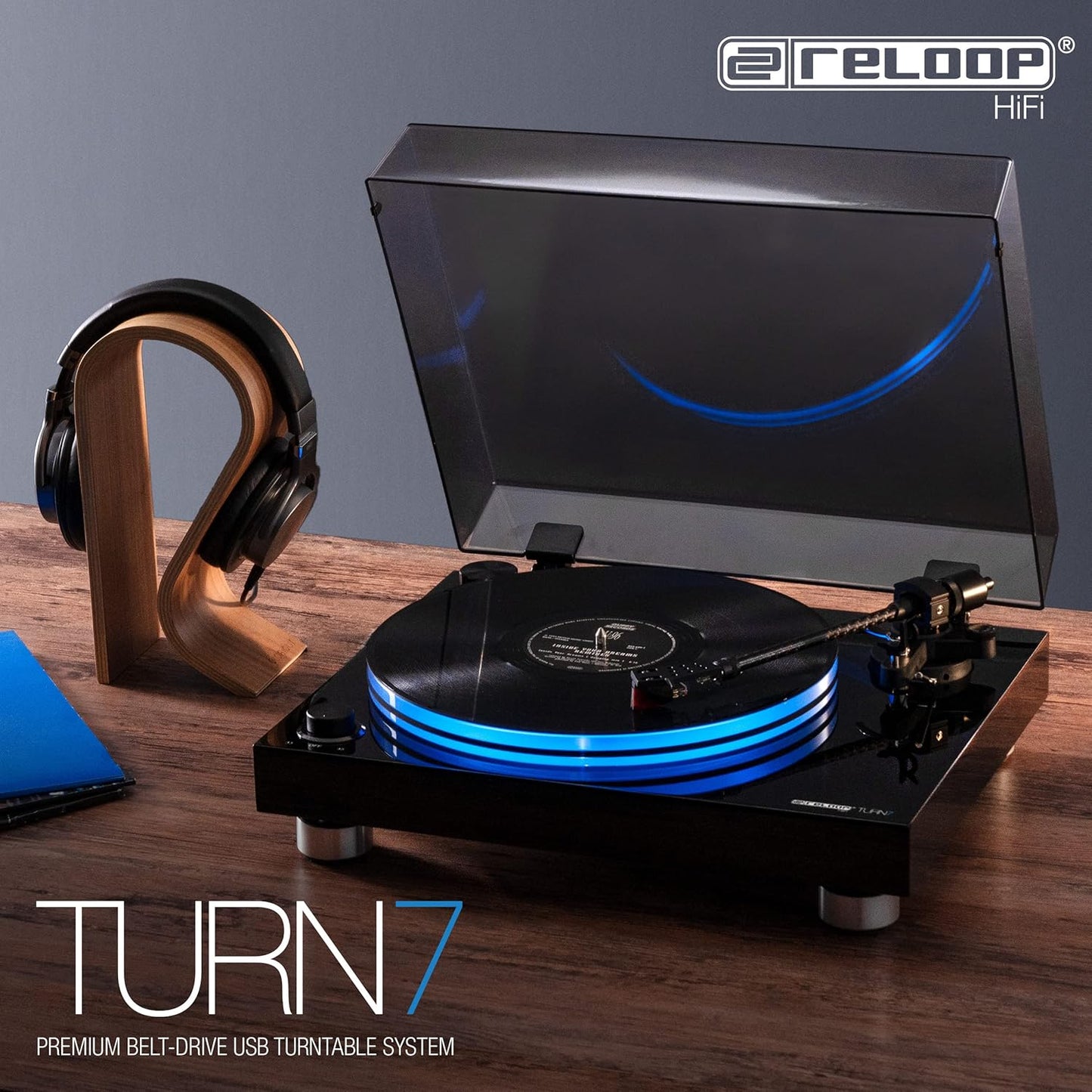 Reloop Turn 7 - HiFi Belt Drive Turntable USB