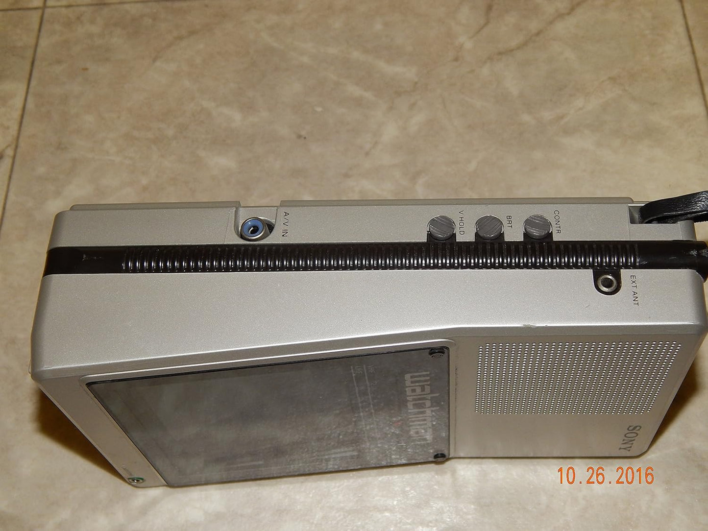 Sony Watchman FD-40A Portable TV Japan Made