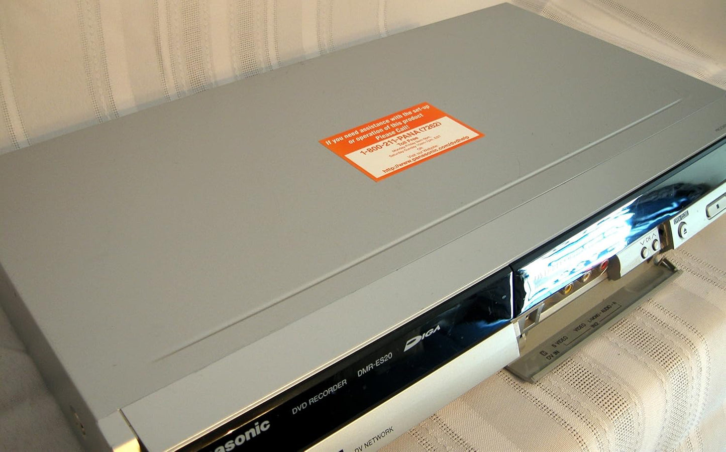 Panasonic DMR-ES20S Silver DVD Recorder