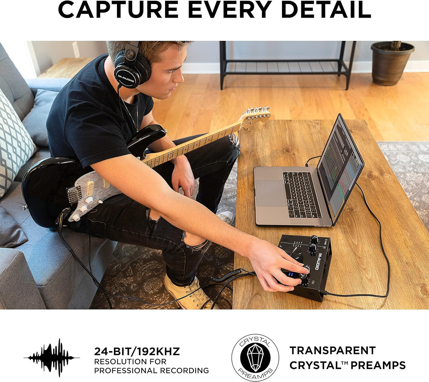 M-Audio AIR 192|4 USB-C Audio Interface Studio Recording