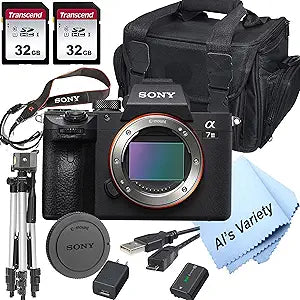 Sony Alpha 7 III a7 III Full-Frame Mirrorless Camera Renewed Bundle