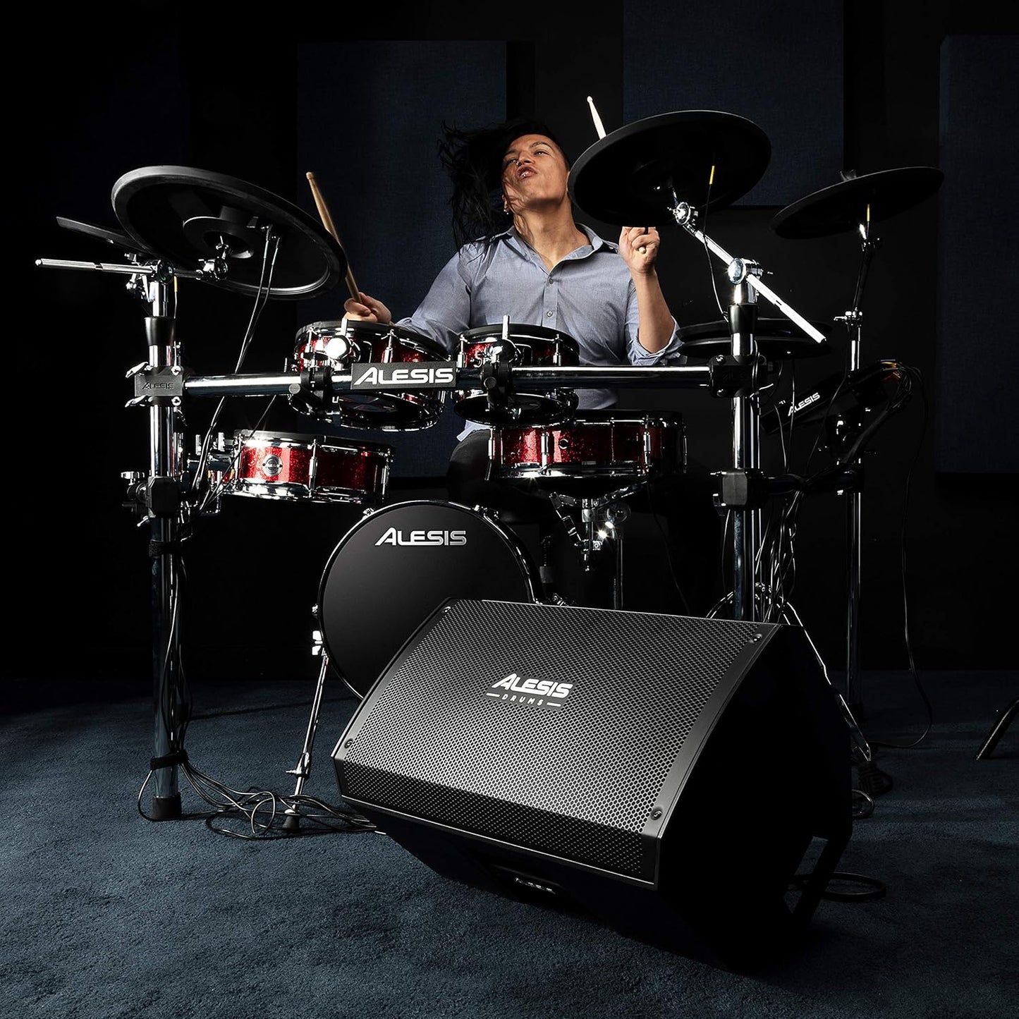 Alesis STRIKE AMP12 2000-Watt Portable Drum Amplifier
