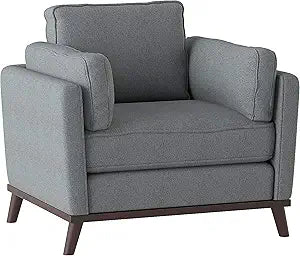 Lexicon 194840121312 Averi Textured Fabric Armchair, Gray — main product image