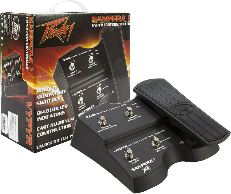 Peavey SANPERA1 Vypyr Amplifier Foot Controller — main product image
