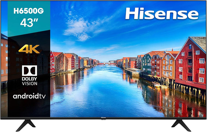 Hisense 43H6570G 43-Inch 4K Android Smart TV — main product image