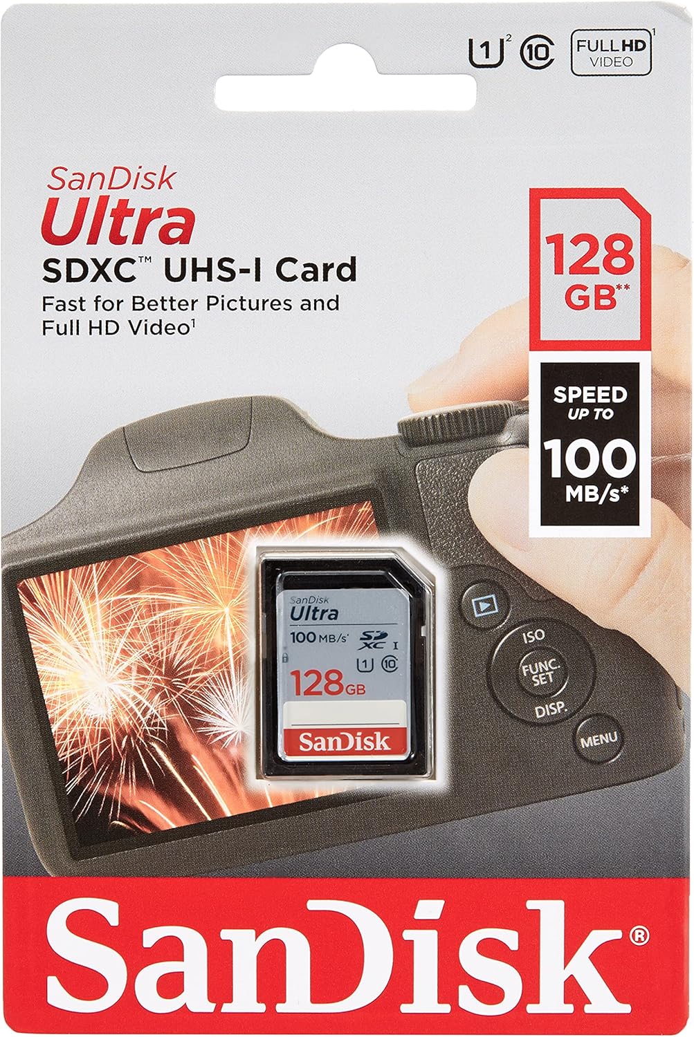 SanDisk SDSDUNR-128G 128GB Ultra SDXC UHS-I Card
