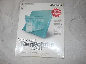 Microsoft MapPoint 2000 Mapping Software (Old Version)